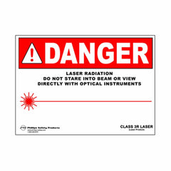 Class 4 Magnetic Laser Radiation Warning Sign #33
