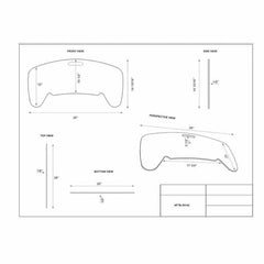Phillips Curved Banana Transfer Board, #PTB-5014C