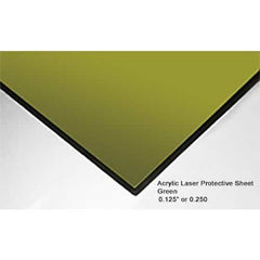 ALS 1100 Laser Protective Acrylic Sheet, Green