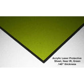 ALS-YAG Near IR Acrylic Laser Sheet, Pale Green