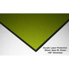 ALS-YAG Near IR Acrylic Laser Sheet, Pale Green