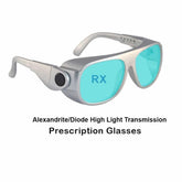 Alexandrite/Diode High Light Transmission Prescription Laser Safety Glasses
