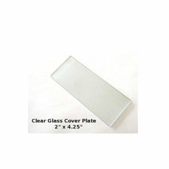 Clear Glass Cover Plate 2" X 4.25"