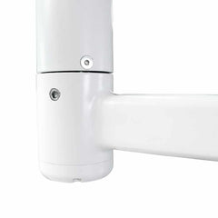 Ceiling Mounted Overhead Lead Acrylic Barrier With Lead Curtain and Light