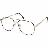 OnGuard 016P Prescription Safety Glasses, Metal Aviator Frame