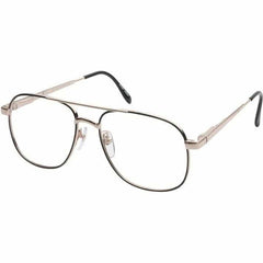 OnGuard 016P Prescription Safety Glasses, Metal Aviator Frame