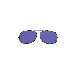 Square Clip-On Glassworking Safety Glasses - Polycarbonate Sodium Flare, #GB-SFP-SCO