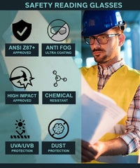 Safety Reading Glasses 303