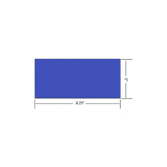 Super Blue Drop in Welding Lens Small 2 x 4.25, #WLD-SFP-WFS