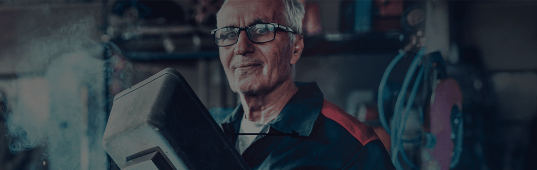 What are prescription safety glasses made of?