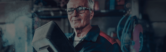 What are prescription safety glasses made of?