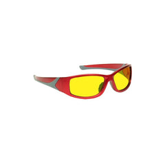 Model 808R Wrap Around Forensic Glasses with Yellow Filter, #FG-YLW-808-R