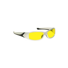 Model 808S Wrap Around Forensic Glasses with Yellow Filter, #FG-YLW-808-S