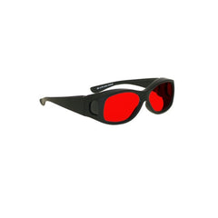 Model 33B Fitover Forensic Glasses with Red Filter, #FG-RED-33-BK