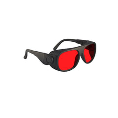 Model 66B Fitover Forensic Glasses with Red Filter, #FG-RED-66-BK