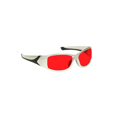 Model 808S Wrap Around Forensic Glasses with Red Filter, #FG-RED-808-S