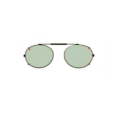 Oval Clip-On Glassworking Safety Glasses - Light Green, #GB-LG-OCO