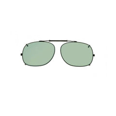 Square Clip-On Glassworking Safety Glasses - Light Green, #GB-LG-SCO