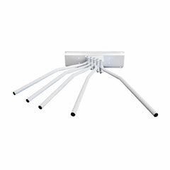 Wall Mounted Apron Rack, 5 Swing Rods