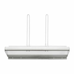 Wall Mounted Steel Apron Rack, Towel Bar Style, with Two Glove Holders #RAR-AGR-110