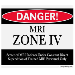 Plastic Danger : MRI Zone IV Sign, #RD-WS-P-012