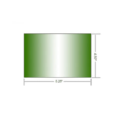 Welding Lens - Large 4.5 x 5.25 (Green)