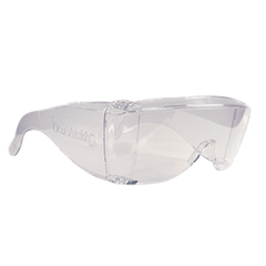 OnGuard Plano Ocushields Safety Glasses, Plastic Frame, #OG-OCUSHIELDS
