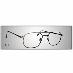 HUDSON OPTICAL STAINLESS STEEL SERIES 1 EYEGLASSES