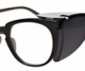 The RX-70-PC prescription safety glasses is an economical frame that comes in transparent black.