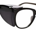 The RX-70-PC prescription safety glasses is an economical frame that comes in transparent black.