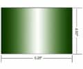 Custom Green Polycarbonate Welding Window Sheet in Shades 3 and 5