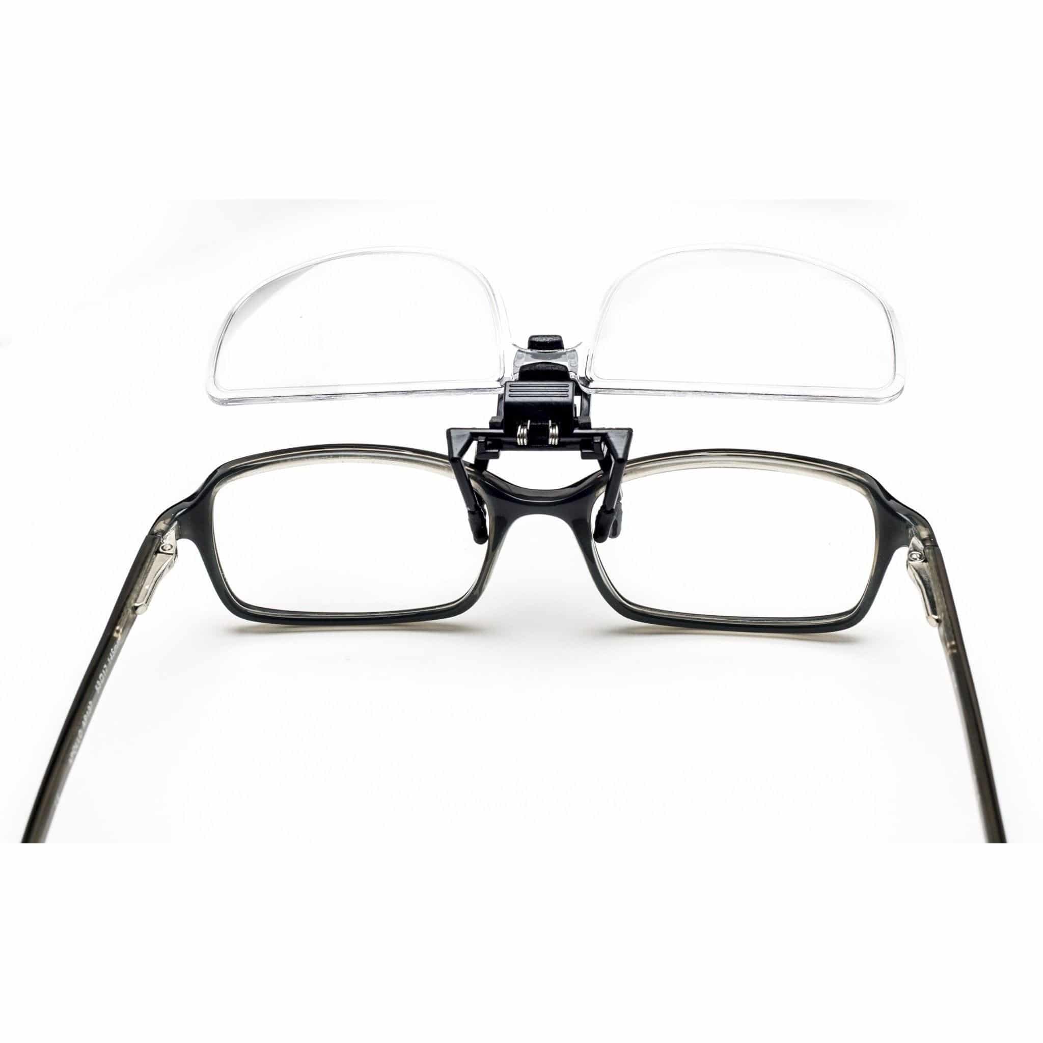 Clip-On Magnifying Reading Glasses - Safety Protection Glasses