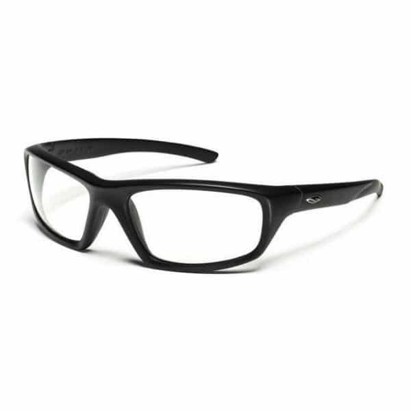 smith optics elite director tactical sunglasses black frame with clear lens