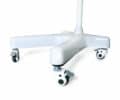 Square Arm Overhead Lead Acrylic Mobile Barrier with Lead Curtain - Image 2