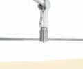 Square Arm Overhead Lead Acrylic Mobile Barrier with Lead Curtain - Image 3