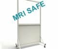 MRI-Safe Mobile Leaded Aluminum Barrier with Window, LB-3648-MRI - Image 3