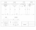 Mobile Multiple Apron Hanger with 10 Swing Arms, #RAR-M10S-HB - Image 4
