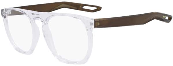 Nike 7305 Eyeglasses Clear/Rough Green Frame
