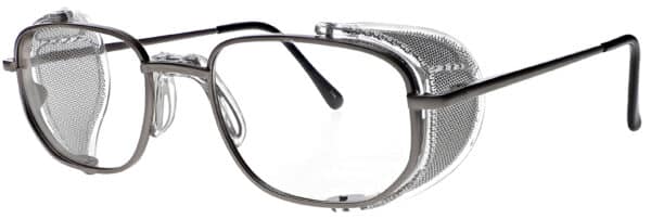 RX-ST100-GM-55-BULK_Metal-Safety-Glasses-gunmetal-angle-left